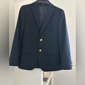 Boys Ralph Lauren navy blazer size 14R-gently used